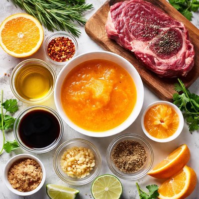 Image of Frozen Orange Juice Marinade for Beef