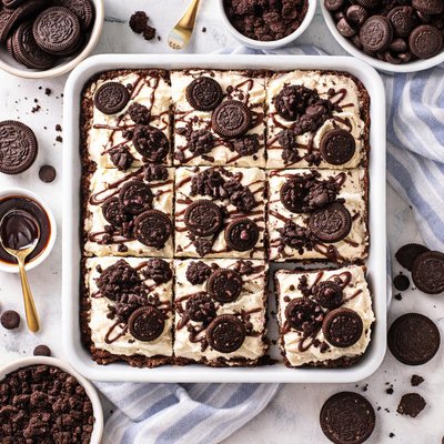 Image of Frozen Oreo Cookie Dessert