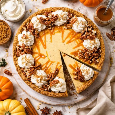 Image of Frozen Pumpkin Torte