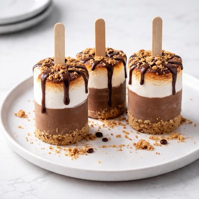 Image of Frozen Smores Pops