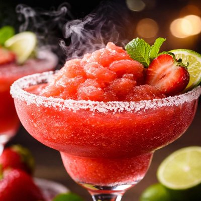 Image of Frozen Strawberry Margaritas