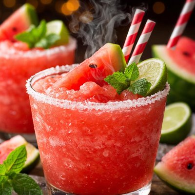 Image of Frozen Watermelon Margaritas