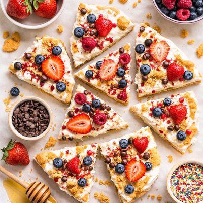 Image of Frozen Yogurt Cookie Dessert