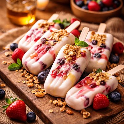 Image of Frozen Yogurt Pops