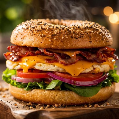 Image of Frugal Frubagel Sandwich