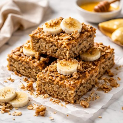 Image of Frugal Oatmeal Banana Bars