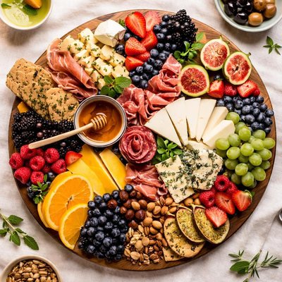 Image of Fruit and Cheese Platter