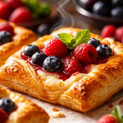 Image of Fruit and Cream Cheese Breakfast Pastry