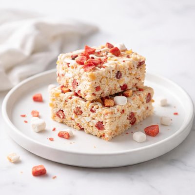 Image of Fruit and Mallow Crispy Bars