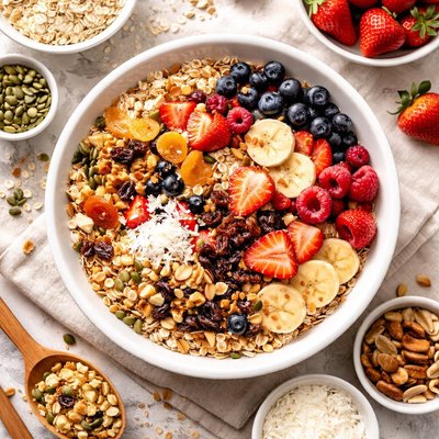 Image of Vegan Fruit and Nut Muesli