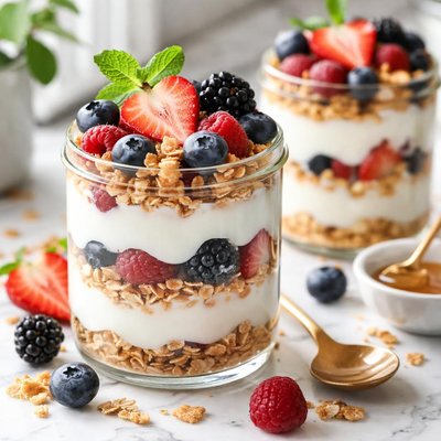 Image of Fruit and Yogurt Parfait