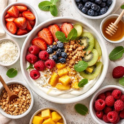 Image of Fruit and Yogurt Treat