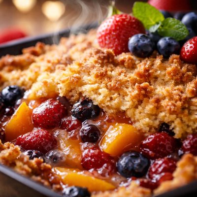 Image of Fruit Cake Dump Cake