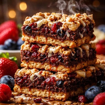 Image of Fruit Chocolate Dream Bars