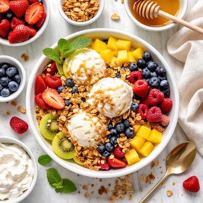 Image of Fruit Crunch Sundae