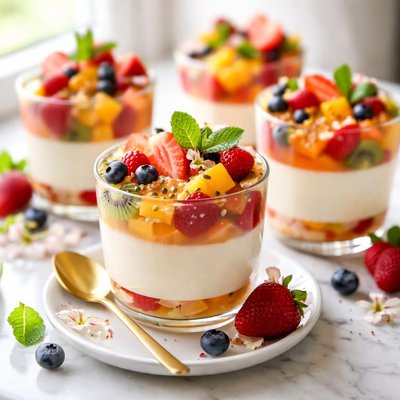 Image of Fruit De Light Dessert
