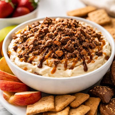 Image of Fruit Dip Candy Bar Dip Heath Bar or Butterfinger