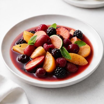 Image of Fruit Marinated in Sangria
