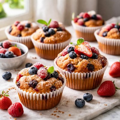 Image of Fruit Muffins