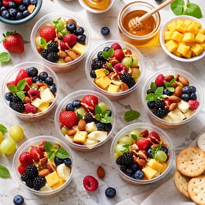 Image of Fruit N Cheese Cups