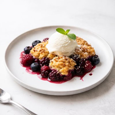 Image of Fruit or Berry Cobbler