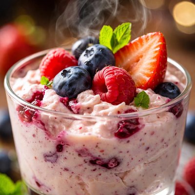 Image of Fruit Ricotta Mousse