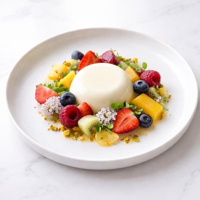 Image of Fruit Salad with Pudding