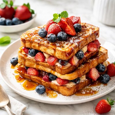 Image of Fruit Stuffed French Toast
