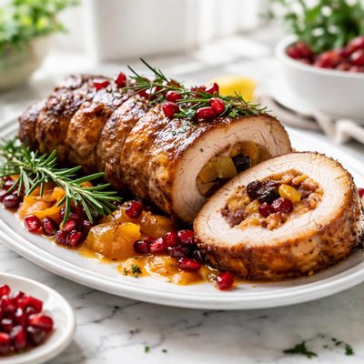 Image of Fruit Stuffed Pork Tenderloin