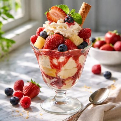 Image of Fruit Sundae