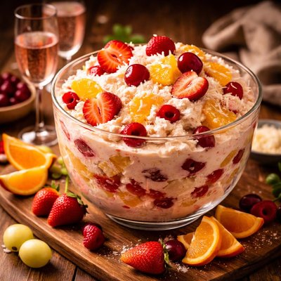 Image of Fruit Supreme with Pink Champagne