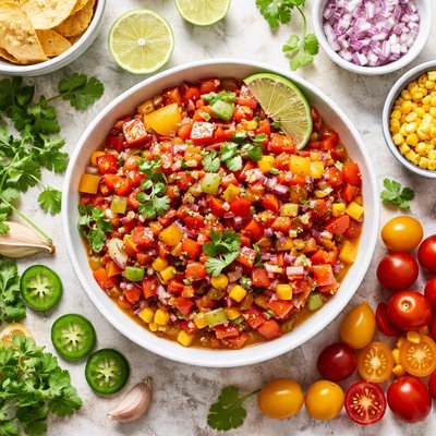 Image of Fruit Tomato Salsa