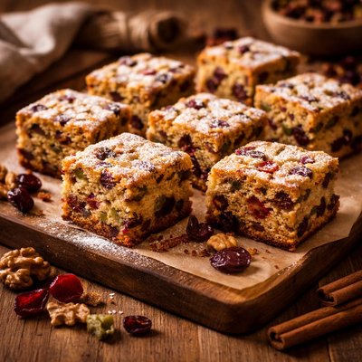 Image of Fruitcake Squares