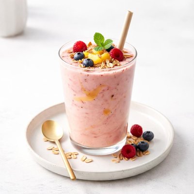 Image of Fruited Honey Yogurt Smoothie