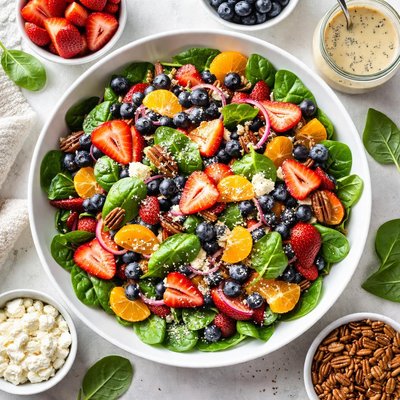 Image of Fruited Spinach Salad