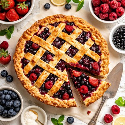 Image of Fruits of the Forest Berry Pie