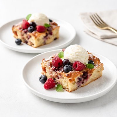Image of Fruity Bread Pudding for Two