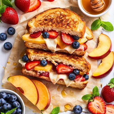 Image of Fruity Grilled Cheese Sandwich
