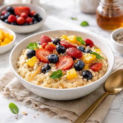 Image of Vegan Fruity Oatmeal Delight