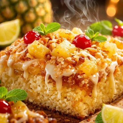 Image of Fruity Pineapple Cake