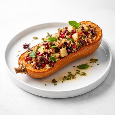 Image of Fruity Stuffed Butternut Squash