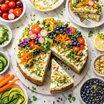 Image of Fruity Veggie Cake