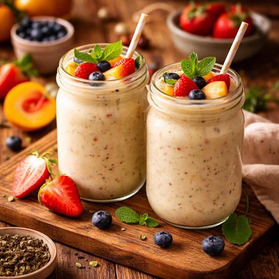 Image of Fruity White Tea Smoothie