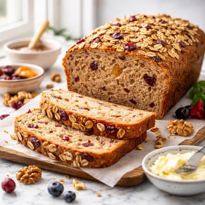 Image of Fruity Whole Wheat Oat Bread