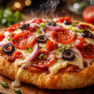 Image of Fry Bread Pizza with a Twist