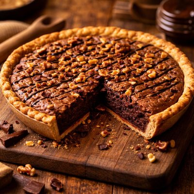 Image of Fudge Brownie Pie