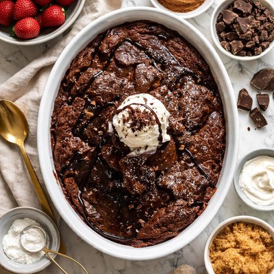 Image of Fudge Brownie Pudding Cake