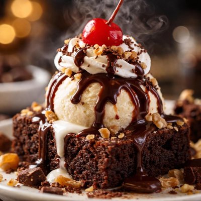 Image of Fudge Brownie Sunday