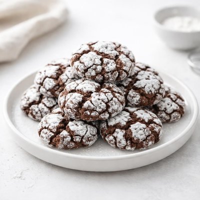 Image of Fudge Crinkles a Great 4 Ingredient Cake Mix Cookie