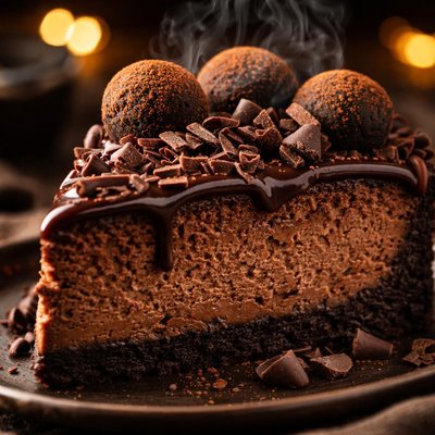 Image of Fudge Truffle Cheesecake